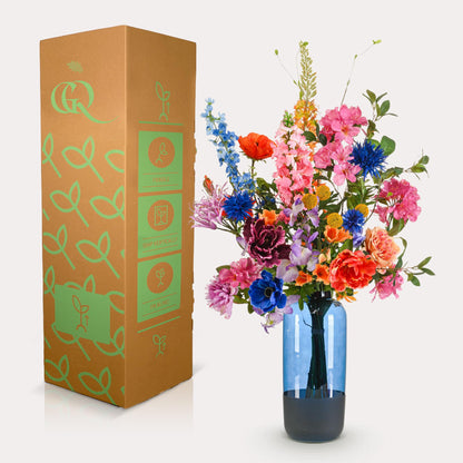 Kunstplant - Kunstbloemen Boeket XL Luxury Glam - 90 cm
