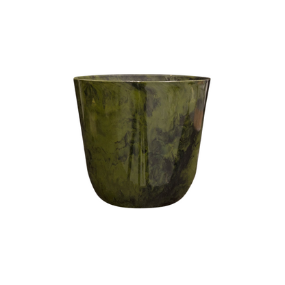Sierpot - Palermo Marble Groen - Ø 35cm Hoogte 32cm
