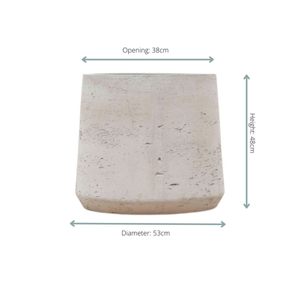 Pot - Aniek Cement - D53 x H48cm
