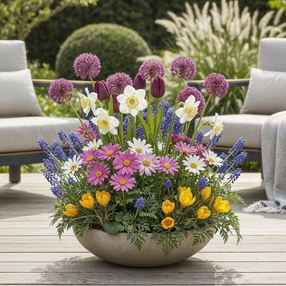 Buitenplant - Bloembollen Bulb Garden Mix - Diverse soorten en kleuren - 125 stuks