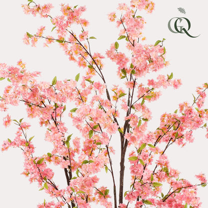 Kunstplant - Prunus Kersenbloesem Roze - Hoogte ↕ 210cm