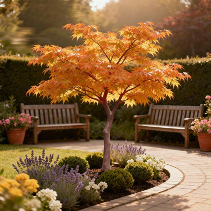 Buitenplant - Acer palmatum 'Sangokaku' - Pot Ø 12cm Hoogte ↕ 35cm