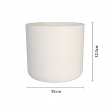 Sierpot - b.for soft rond 35cm - Wit