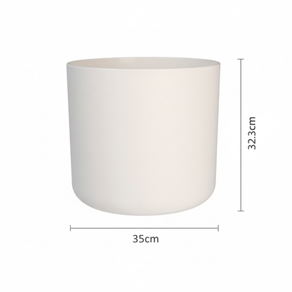 Sierpot - b.for soft rond 35cm - Wit
