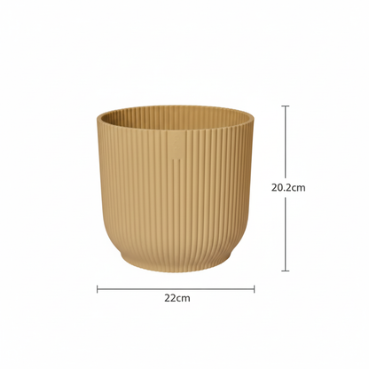 Sierpot - Vibes Fold 22cm - Geel