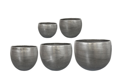 Accessoire - Set 5 Rowen Aluminium Zilverkleurig