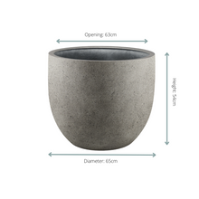 Sierpot - Grigio New Egg Natural Concrete - Ø 65cm x H 54cm