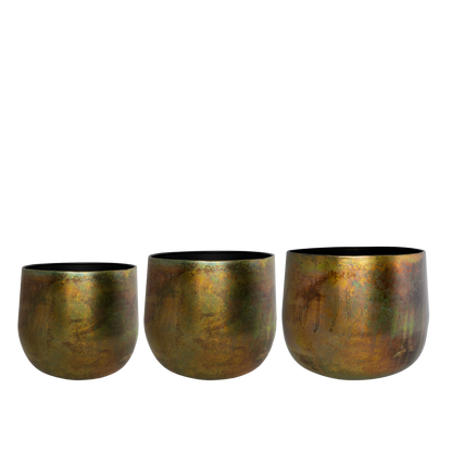 Sierpot - Koper Elisa Vintage Green - Set van 3