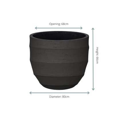 Buitenpot - Bordo New Egg Earth - Ø 80cm x H 66cm