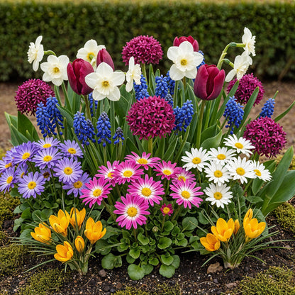 Buitenplant - Bloembollen Bulb Garden Mix - Diverse soorten en kleuren - 125 stuks