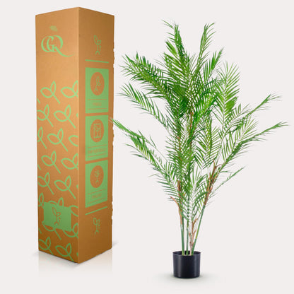 XL kunstplant - Chamaedorea Elegans Bergpalm - Hoogte ↕ 120cm