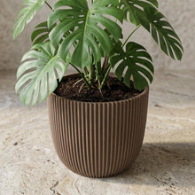 Pot - Nature Groove Warm Taupe - Ø 22cm