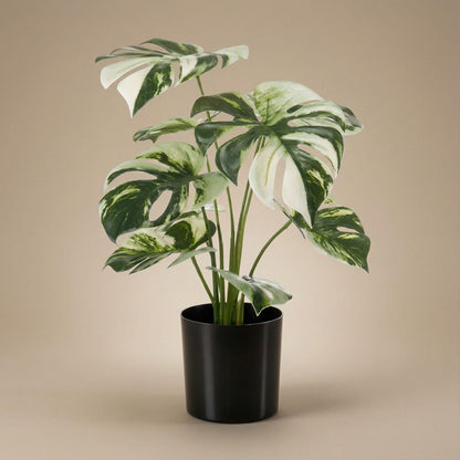 Kunstplant - Monstera bush in pot - Hoogte ↕ 40cm