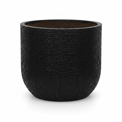 Pot - Capi Nature Skin Bol Antraciet - Ø 24cm H 21cm