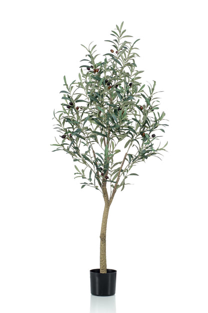 Kunstplant - Olea europaea Olijfboom - Hoogte ↕ 140cm