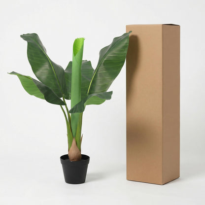 Kunstplant - Bananenplant Musa - Hoogte ↕ 80cm