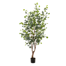 XL kunstplant - Eucalyptus Blauwe Gomboom - Hoogte ↕ 140cm