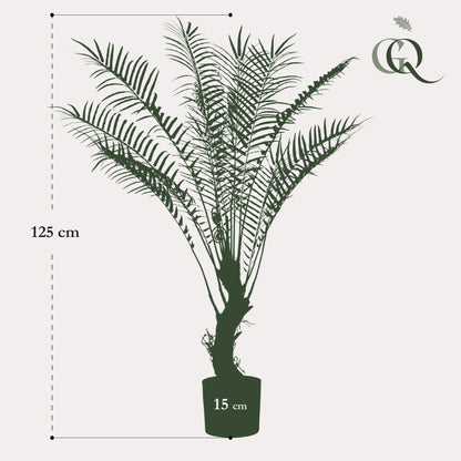 Kunstplant - Boomvaren - 25 cm
