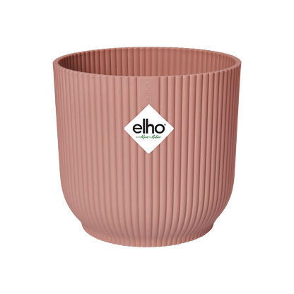 Pot - Vibes Fold Round Roze met Wielen - Ø 35cm Hoogte ↕ 33cm