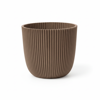 Sierpot - Nature Groove Warm Taupe - Ø 17cm