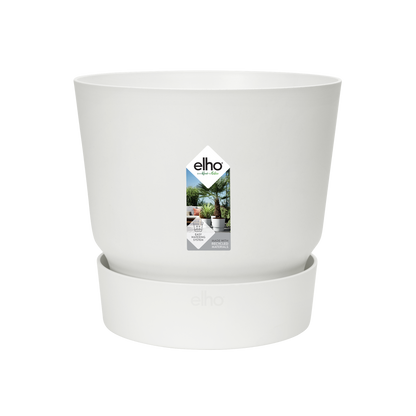 Sierpot - Greenville Round Wit - Ø 14cm x H 13cm