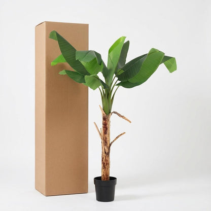 Kunstplant - Bananenplant Musa - Hoogte ↕ 150cm