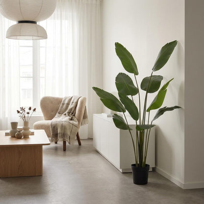 Kunstplant - Strelitzia Nicolai - Hoogte ↕ 180cm