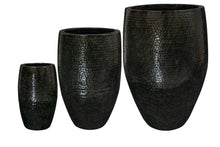Pot - Set 3x Thom - Zwart Metaal - Large