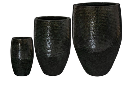 Pot - Set 3x Thom - Zwart Metaal - Large