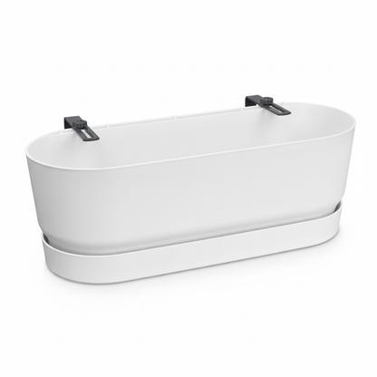 Pot - Greenville Easy Balcony - Wit - Ø 25cm