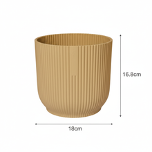 Sierpot - Vibes Fold 18cm Geel