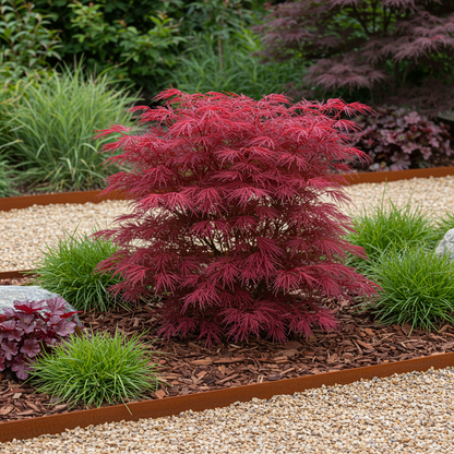 Buitenplant - Acer palmatum 'Skeeter's Broom' - Bladverliezend Paars - Pot Ø 19cm Hoogte ↕ 70cm