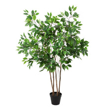 Grote Kunstplant - Ficus Benjamina - Hoogte ↕ 128cm