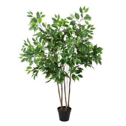 Grote Kunstplant - Ficus Benjamina - Hoogte ↕ 128cm