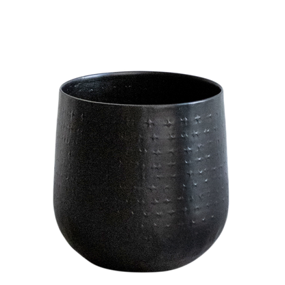 Sierpot - Gina Da Karakter Matzwart S - Hoogte 16cm Breedte 16cm
