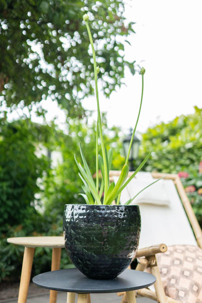 Pot - Set van 3 potten Thom Zwart Metaal