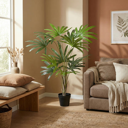 XL Kunstplant - Rhapis Excelsa - Hoogte ↕ 120cm