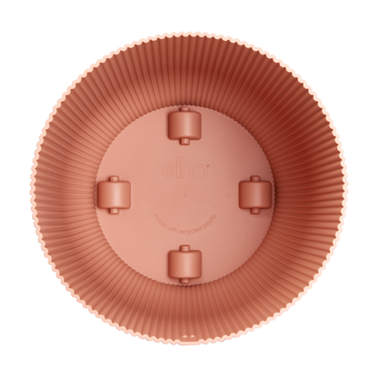 Pot - Vibes Fold Round Roze met Wielen - Ø 35cm Hoogte ↕ 33cm