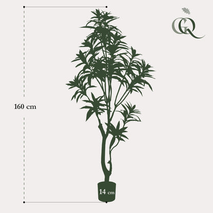 XL kunstplant - Dracaena Drakenboom - Hoogte ↕ 155cm