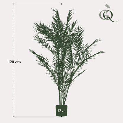 XL kunstplant - Chamaedorea Elegans Bergpalm - Hoogte ↕ 120cm