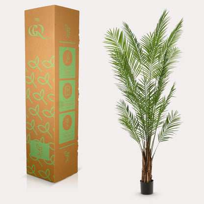 XL Kunstplant - Areca Lutescens Goudpalm - Hoogte ↕ 240cm