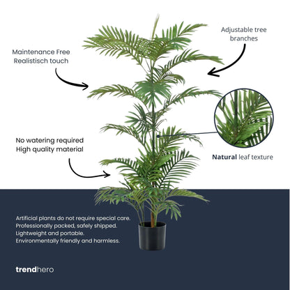 XL Kunstplant - Palm Phoenix - Hoogte ↕ 120cm