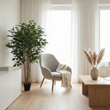 XL Kunstplant - Ficus Benjamina - Hoogte ↕ 150cm