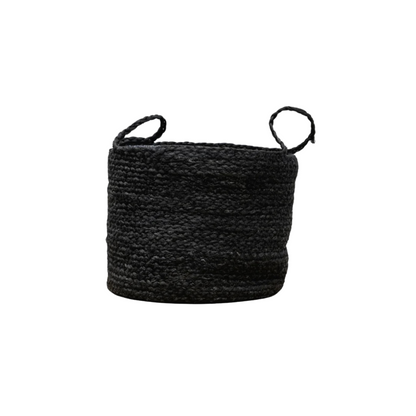 Plantenmand Stefan zwart - Ø 25cm H 22cm
