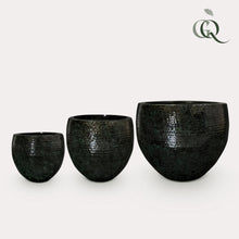 Pot - Set van 3 potten Thom Zwart Metaal