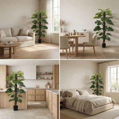 XL Kunstplant - Monstera on Pole Hoogte ↕ 150cm