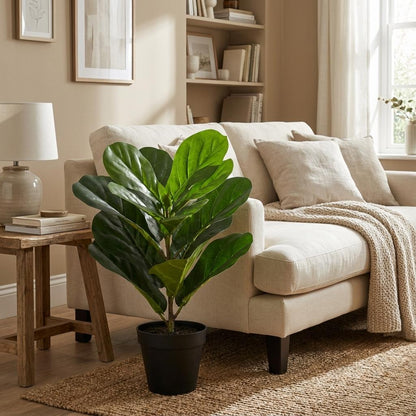 Kunstplant - Ficus Lyrata - Hoogte ↕ 40cm