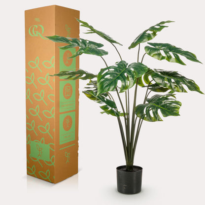 Kunstplant - Monstera Deliciosa - Hoogte ↕ 95cm