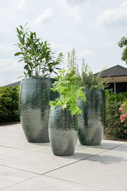 Pot - Set 3x Thom - Zwart Metaal - Large