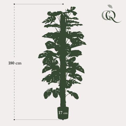 Kunstplant XL - Monstera Deliciosa - Hoogte ↕ 180cm